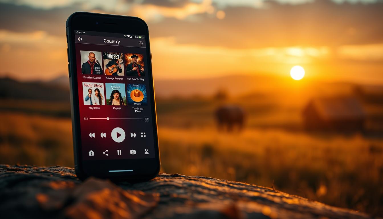 As Melhores Músicas Country Reunidas em um só Aplicativo