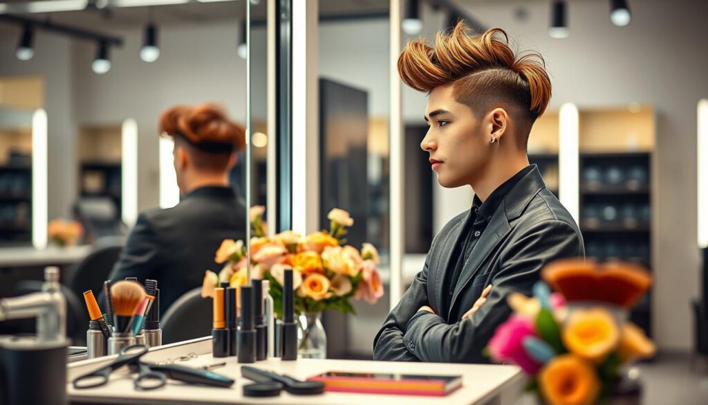 IA Mostra um Novo Corte ou Penteado de Cabelos