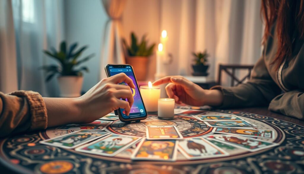 Jogue as Cartas de Tarô e Descubra seu Futuro com o APP