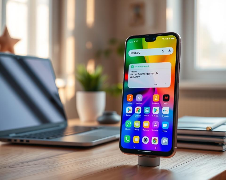 Otimização de memória do celular