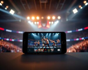 aplicativo para assistar as lutas da WWE grátis