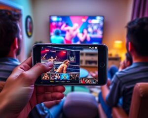 aplicativo para assistar as lutas da WWE grátis