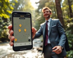 aplicativo para encontrar ouro