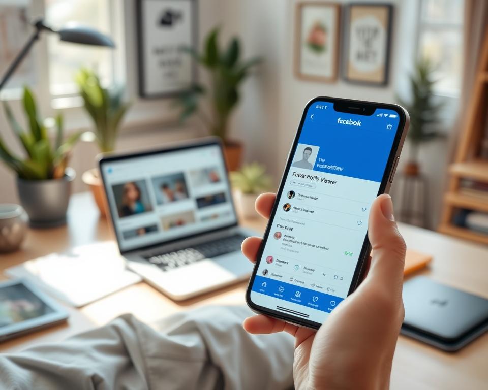 aplicativo ver perfil facebook