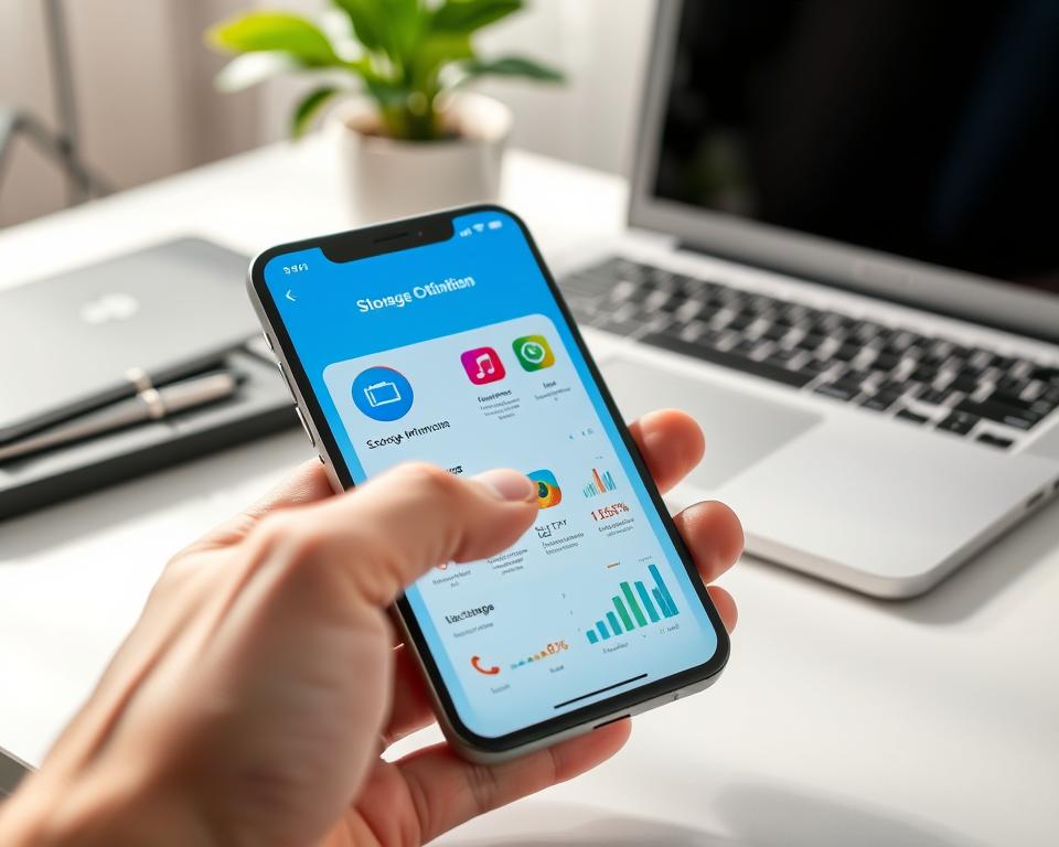 aplicativos ios otimizar armazenamento