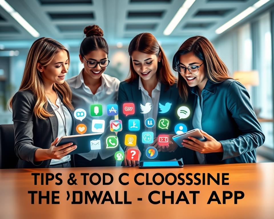 dicas para escolher aplicativo de bate papo