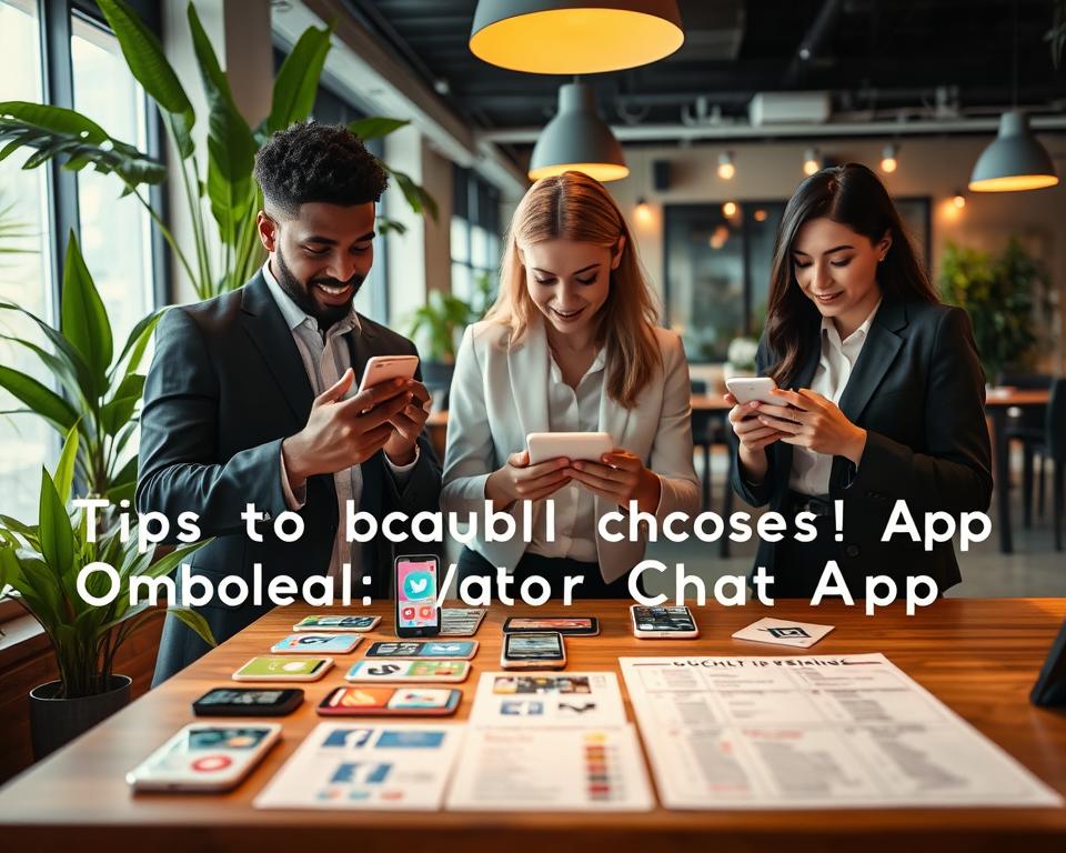 dicas para escolher app