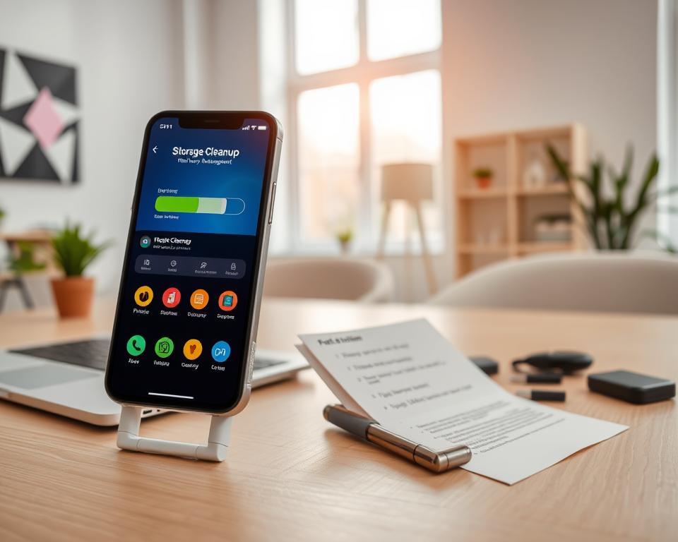 limpeza de armazenamento