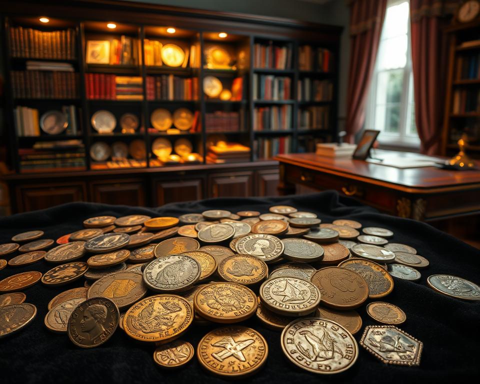 mundo das moedas raras