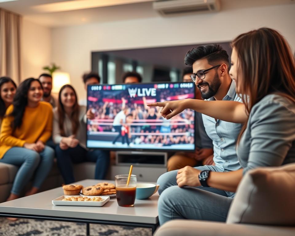 otimizar acesso eventos wwe