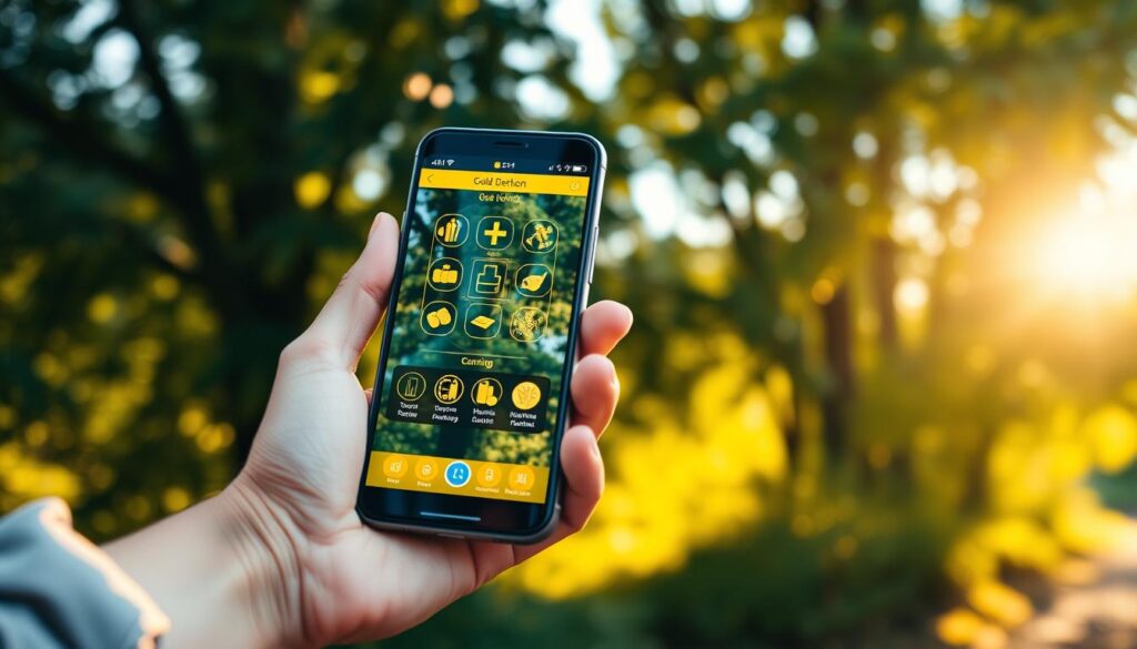 Aplicativo Detector de Ouro - Fique Rico usando seu Celular