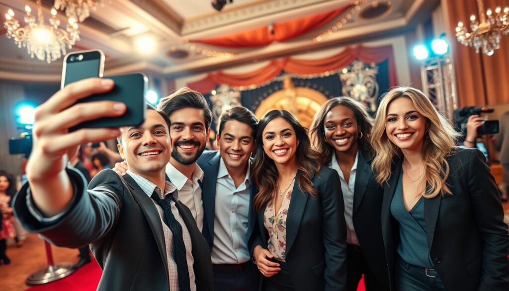 IA Cria Vídeos seus Tirando Self com Atores Famosos