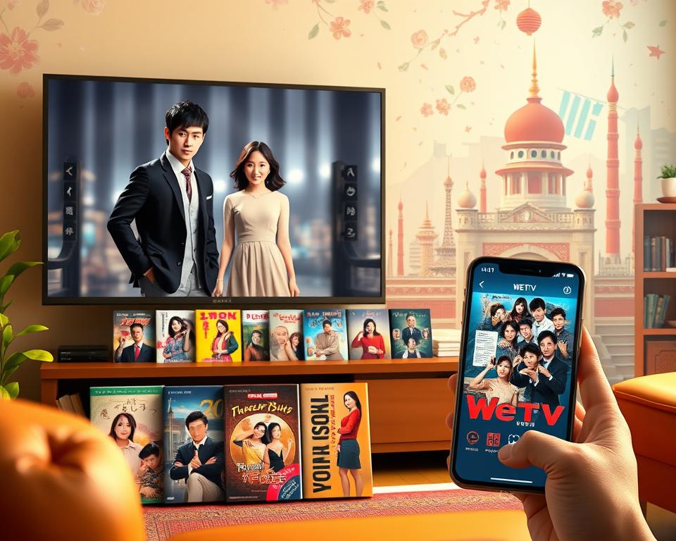 WeTV ampla gama conteúdos asiáticos