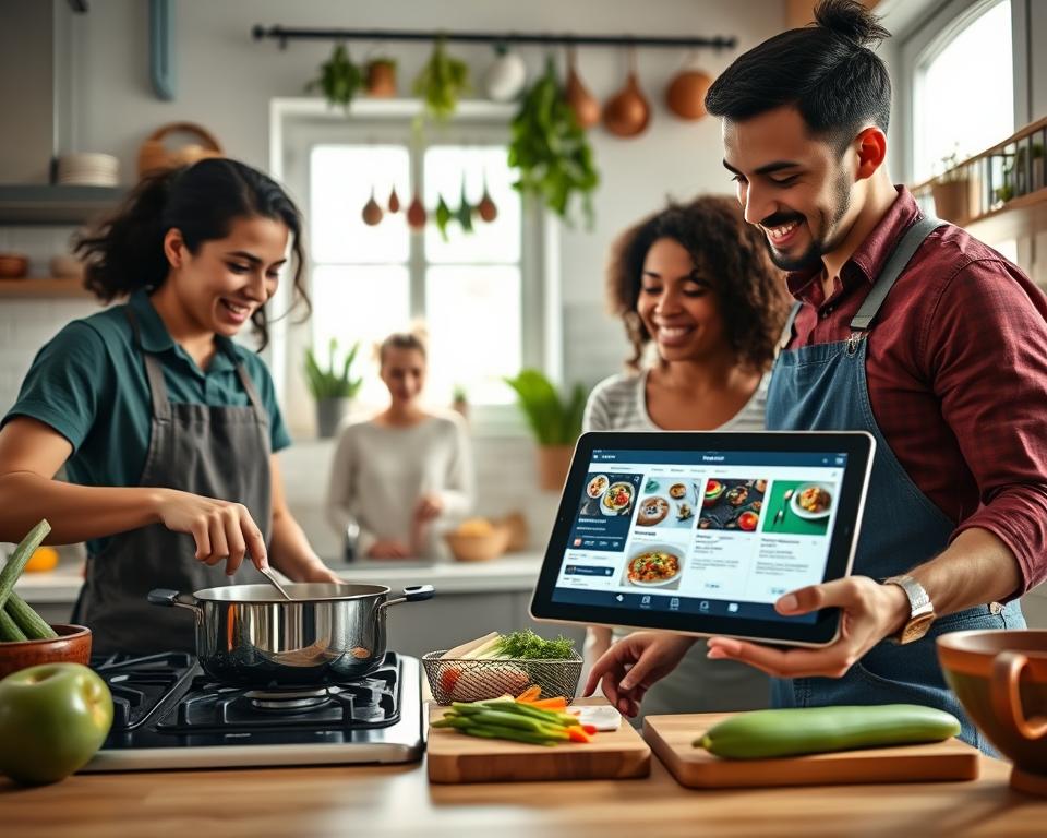 aplicativo para aprender a cozinhar