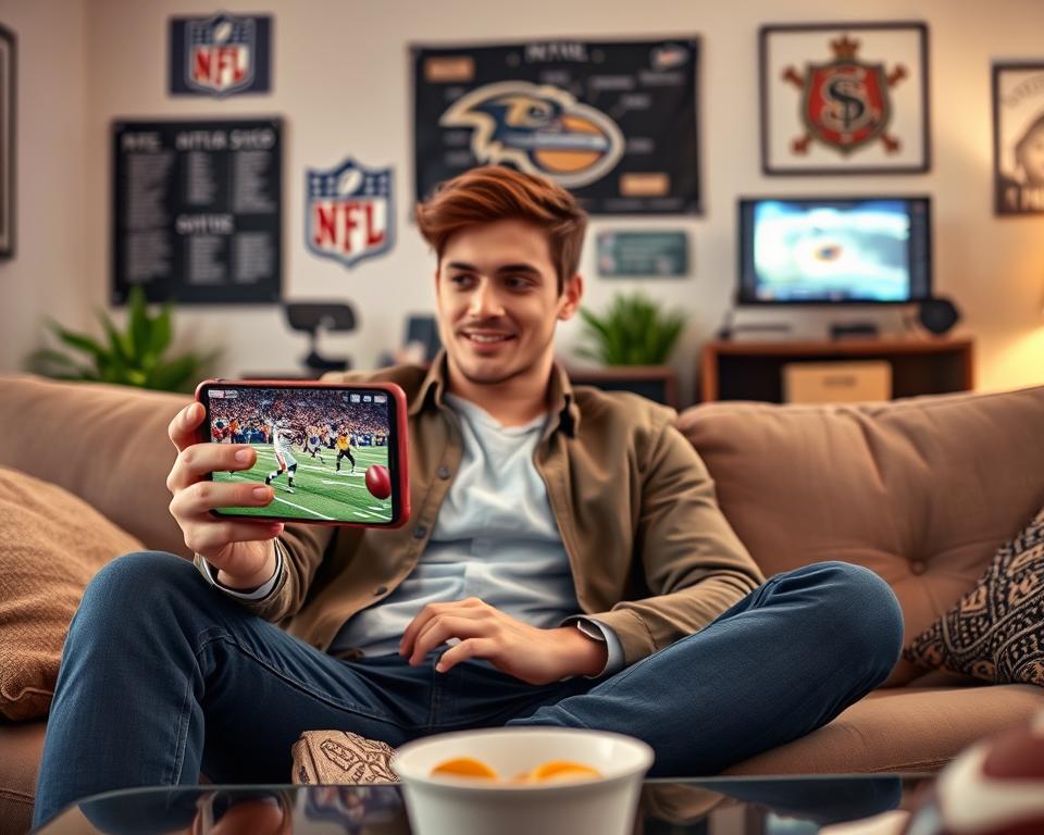 assista todos os jogos da nfl pelo celular