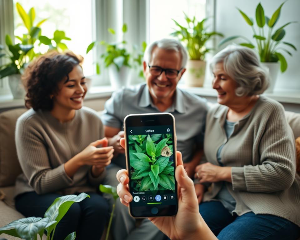 depoimentos de usuários aplicativo plantas