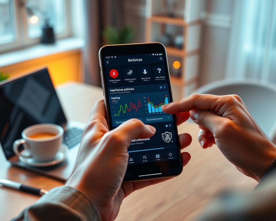 experiência do usuário antivírus