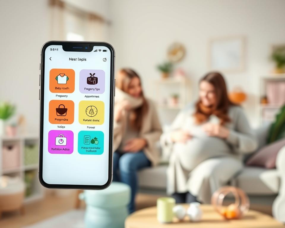 funcionalidades aplicativo gestantes
