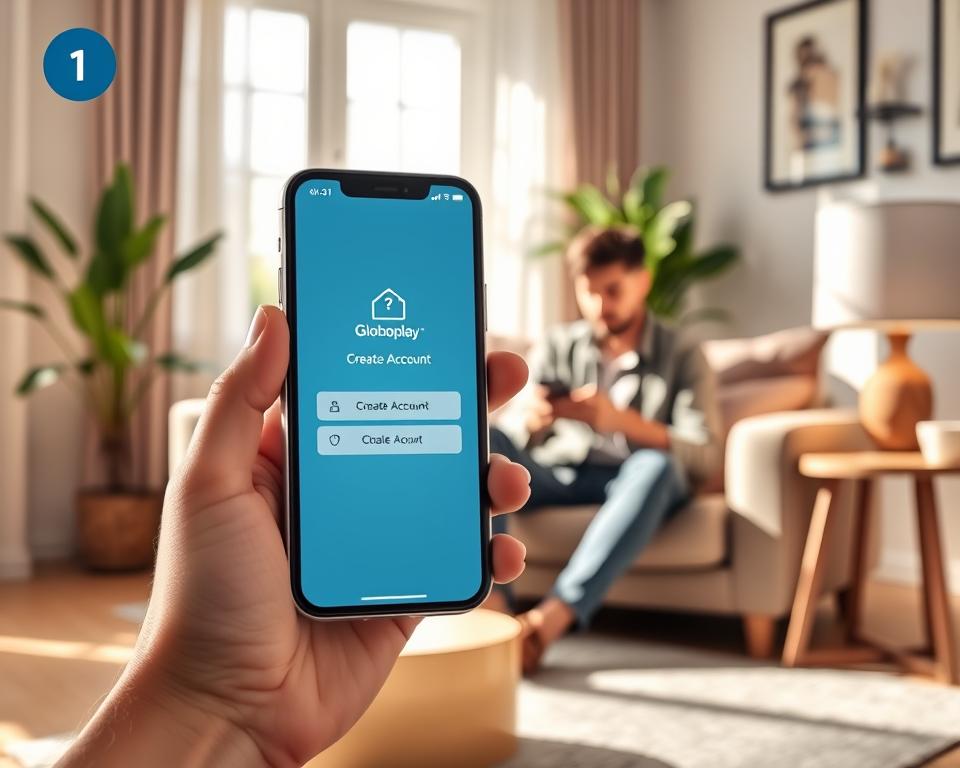 passo a passo criar conta globoplay