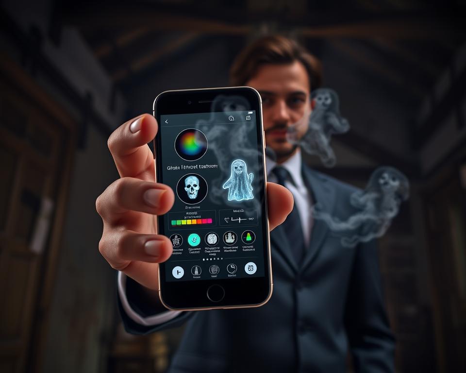 aplicativo para detector de fantasmas