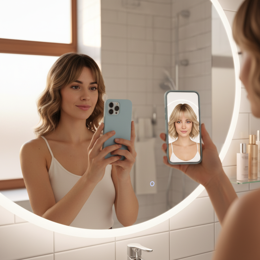 Como visualizar cortes de cabelo antes de ir ao salão com aplicativos