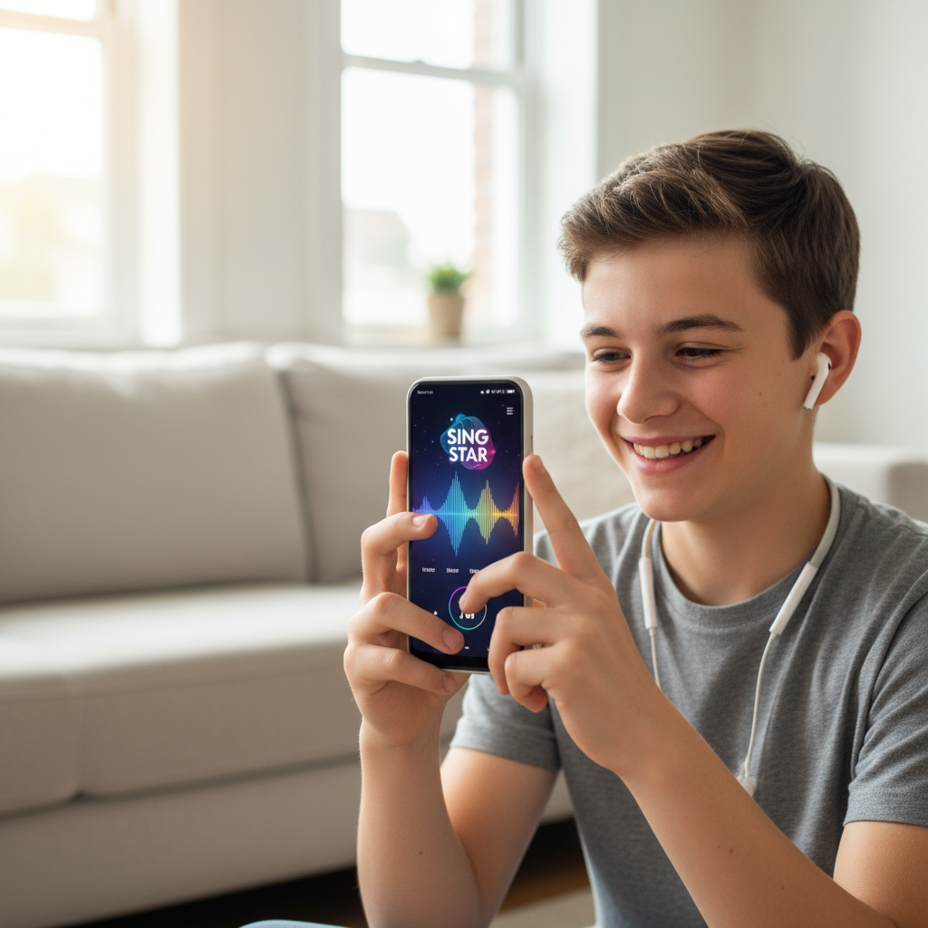 Solte a voz e Cante karaoke no seu celular com aplicativo