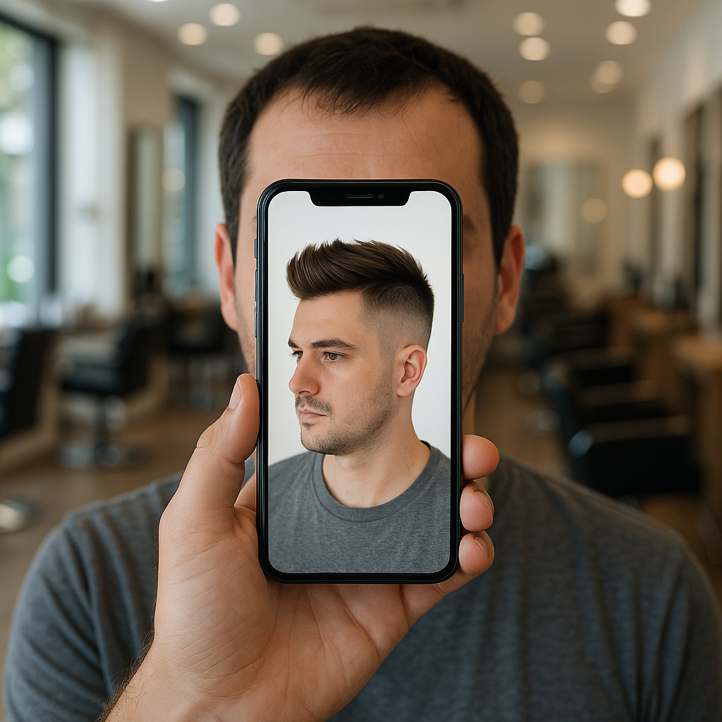 Como simular um corte de cabelo antes de ir ao salão com o app certo