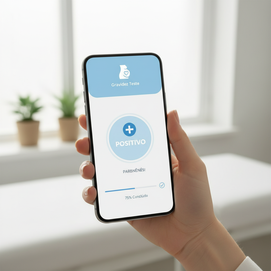 Baixe Grátis o aplicativo que faz teste de gravidez: Teste Hoje