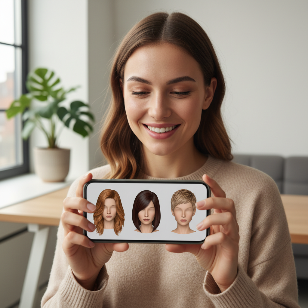 Como testar cortes de cabelo e penteados com IA antes de ir ao salão