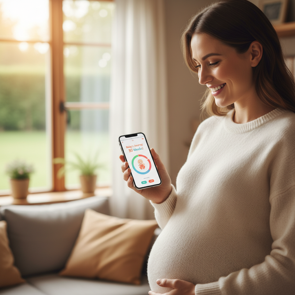 Como acompanhar sua gravidez pelo celular com aplicativos práticos