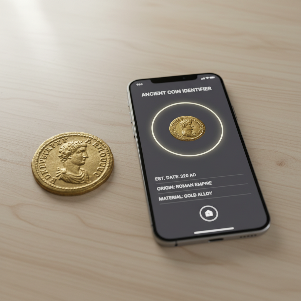 Como identificar moedas raras com seu celular: guia prático do aplicativo