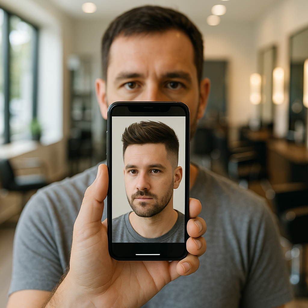 Como simular um corte de cabelo antes de ir ao salão com o app certo