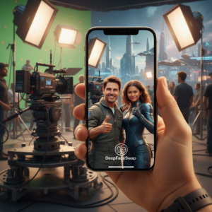 Faça Selfie com seus Atores Favoritos no Set de Filmagem com IA