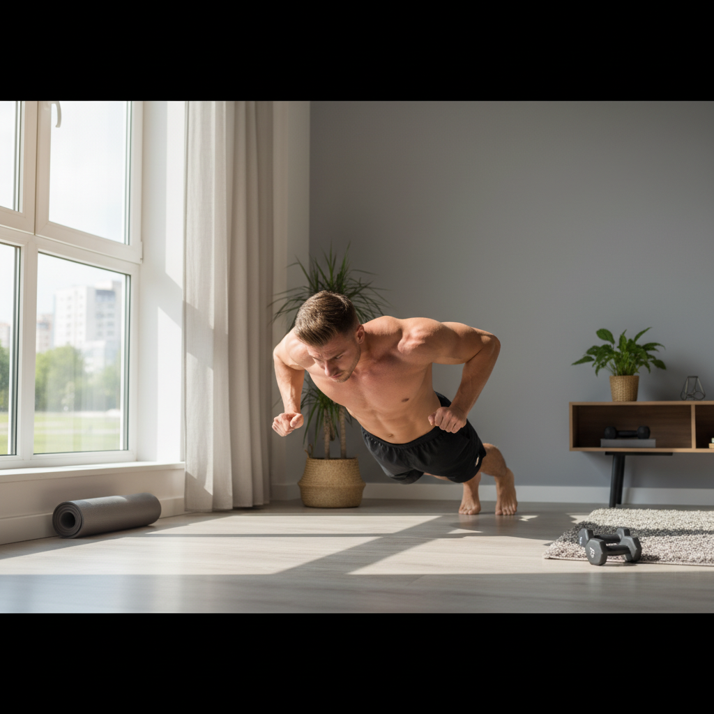 Treino de Peito em Casa: Técnicas Comprovadas