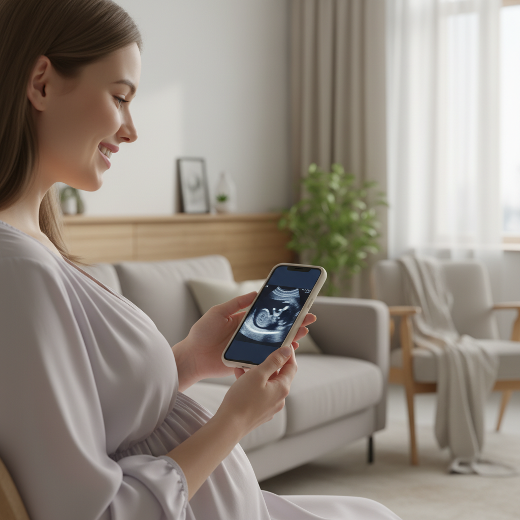 Acompanhe o desenvolvimento do seu bebê com aplicativos de ultrassom