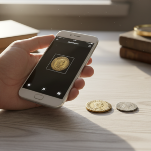 Como identificar moedas raras com seu celular: guia prático do aplicativo