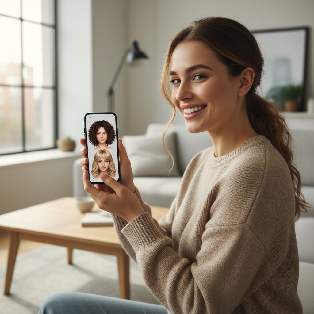 Como testar cortes de cabelo e penteados com IA antes de ir ao salão