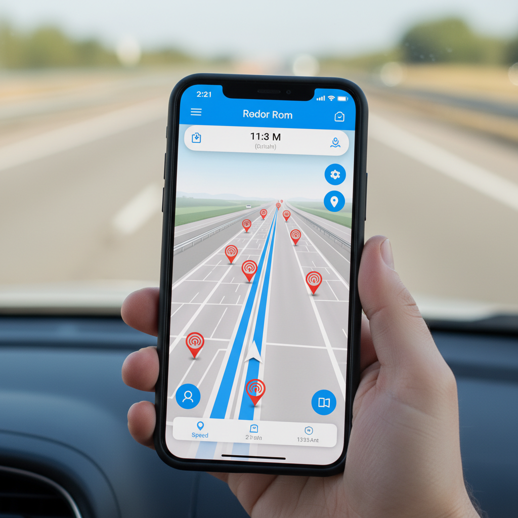 Como encontrar radares na estrada usando aplicativo