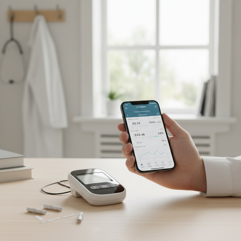 Como monitorar glicose pelo celular com medidores digitais