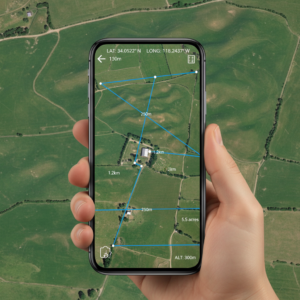 Meça seu terreno ou sítio com imagens de satélite usando IA