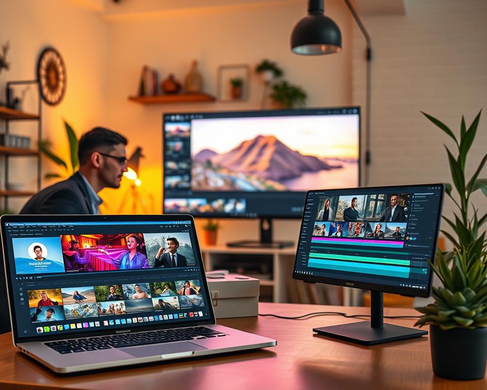 recursos avançados de edição de vídeos