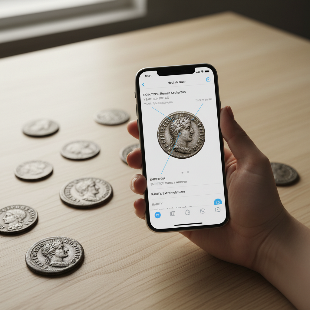 Como identificar moedas raras com seu celular: guia prático do aplicativo