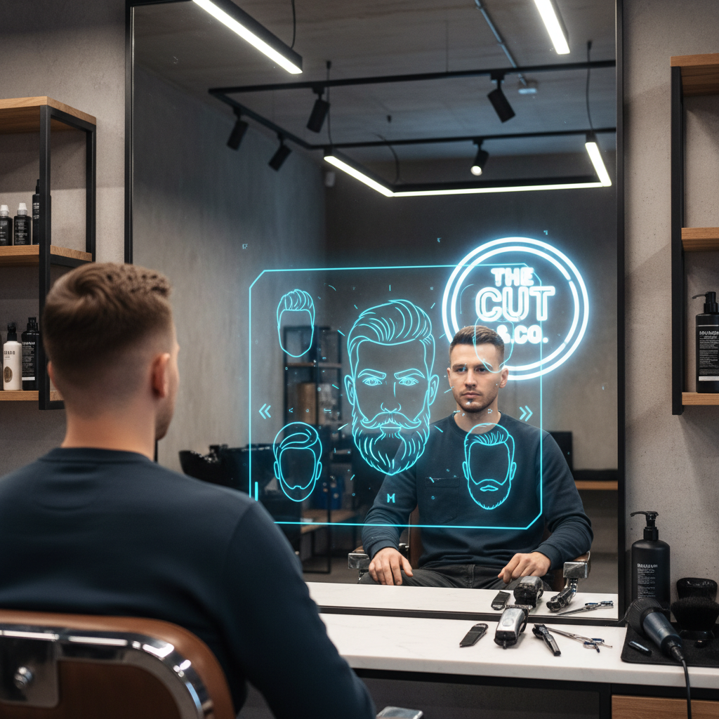 Teste cortes de cabelo e tipos de barba antes de ir à barbearia com IA