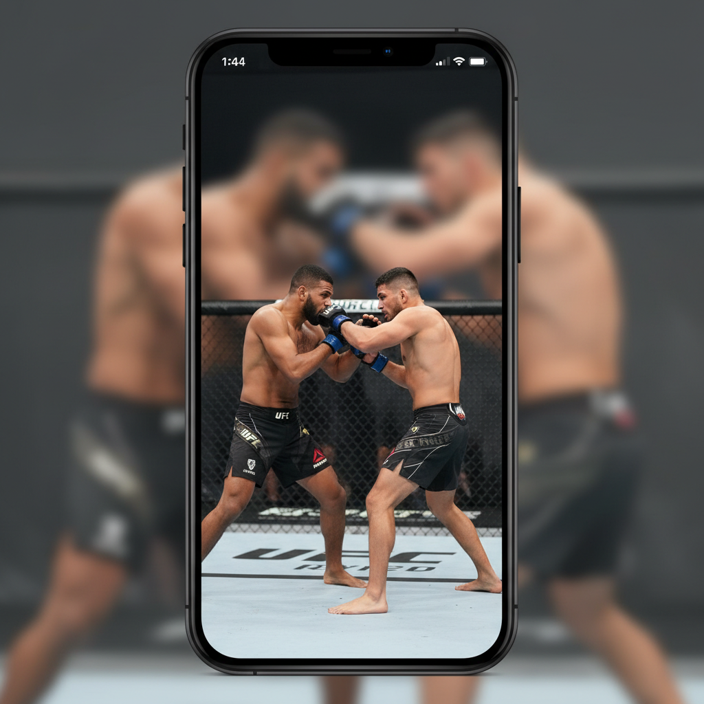Como assistir UFC pelo celular: os melhores aplicativos para não perder nenhum combate