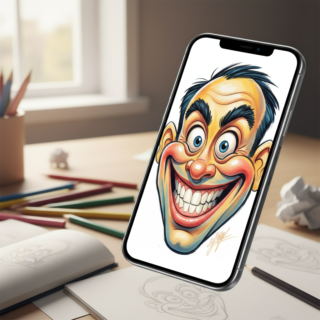 Como criar caricaturas no celular com aplicativos divertidos