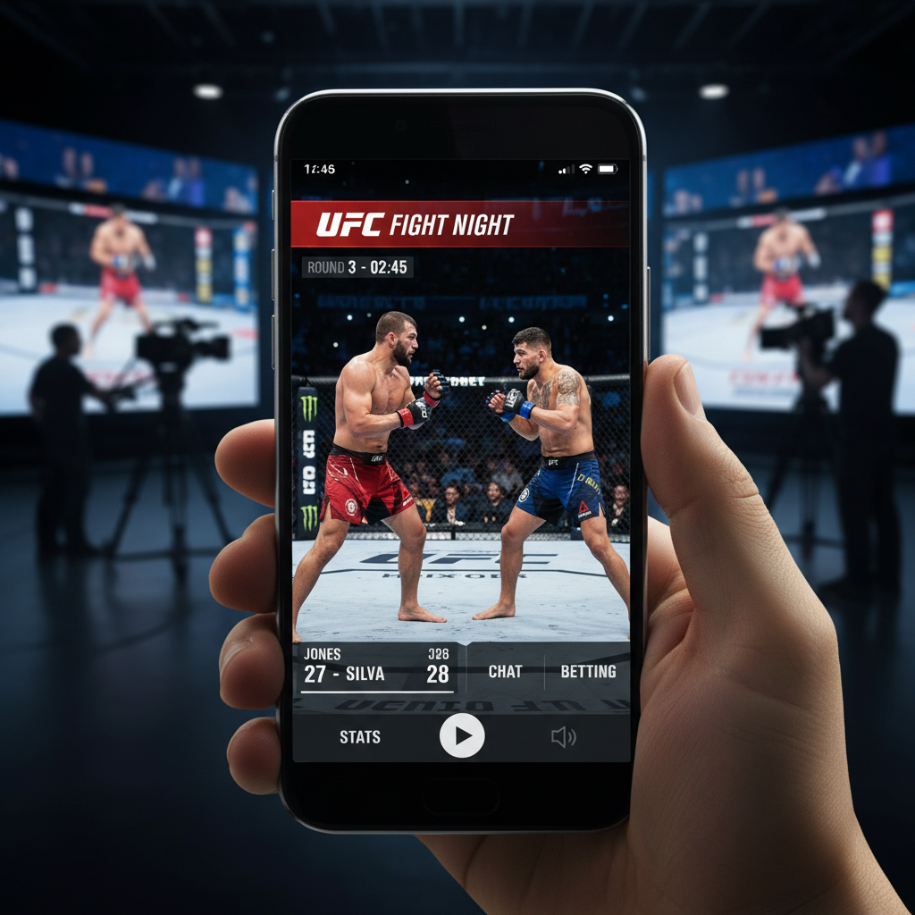 Acompanhe todas as lutas do UFC pelo aplicativo Grátis