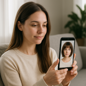 Simule Cortes de Cabelo com IA antes de ir ao Salão