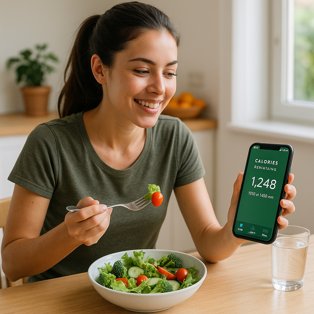 Emagreça com Saúde com o App Contador de Calorias