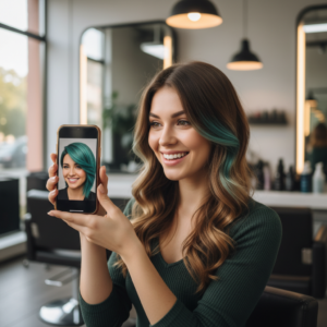 IA Revela como Você vai ficar com um corte ou penteado antes de ir ao salão