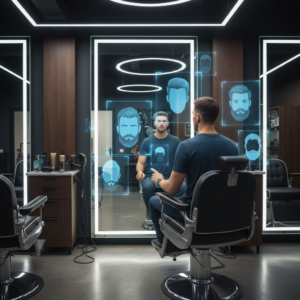 Teste cortes de cabelo e tipos de barba antes de ir à barbearia com IA
